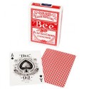 carte Bee standard poker red rosse