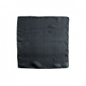 foulard nero 45x45cm, black silk