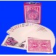 carte bicycle reverse color magenta (viola)