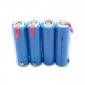 batteria al litio ricaricabile 3,6v 2500mah 18650 alcapower