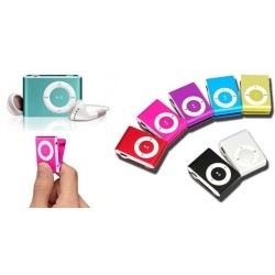 lettore mp3 player, riproduttore audio con cuffie