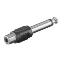 adattatore da rca (maschio) a jack 6.3mm (maschio)