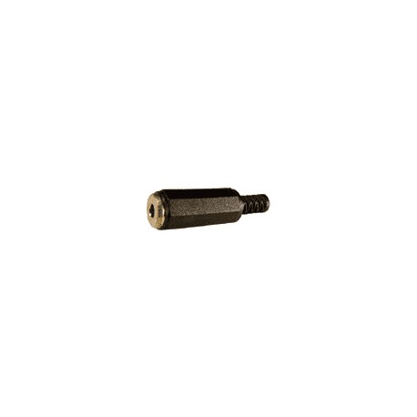 Presa volante mini jack mono Ø 3.6 mm con guidacavo