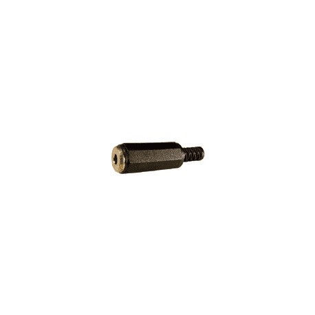 spinotto minijack 3.5mm stereo per audio metallo