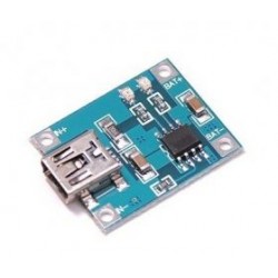 MODULO SCHEDA MINI CARICA BATTERIE LI - ION 5V 1A LITIO  ARDUINO