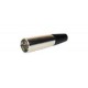 connettore spina xlr cannon 5 poli maschio volante