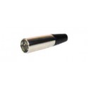 connettore spina xlr cannon 5 poli maschio volante