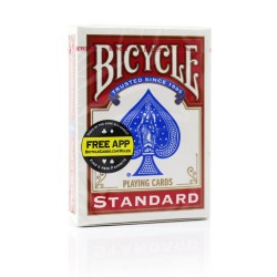 carte bicycle poker regolari red