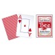 carte Bee jumbo index poker rosse