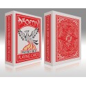 phoenix back red, playing card, mazzo di carte.