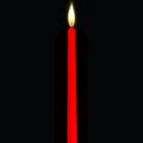 candela a sparizione bianca