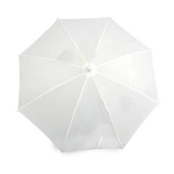 parasol ombrellino ad apparizione bianco