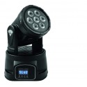 proiettore a testa mobile rotante wash led 7x10w RGBW usata