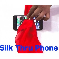 Silk thru phone, foulard attraverso smartphone