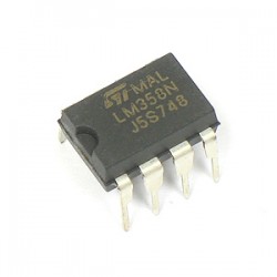 LM358 amplificatore operazionale doppio