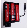 pacco batteria ricaricabile al litio 12v