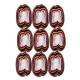 streamer dalla bocca multicolor vdf