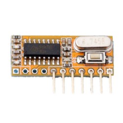 RXC6 433Mhz Superheterodyne Wireless Receiver PT2262 Code Steady for Arduino/AVR