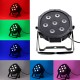 par led slim 7 led da 10w RGB dmx