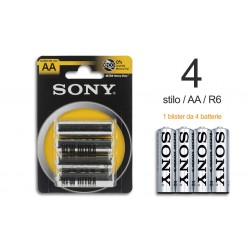 batterie stilo AA sony 1,5v