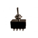 Deviatore quadripolare ON-OFF-ON. Portata: 3A - 250V