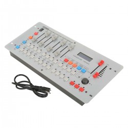 mixer luci dmx 512 192 canali disco controller centralina consolle