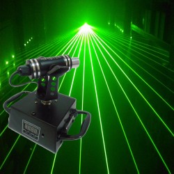 mini testa mobile laser green monster DMX