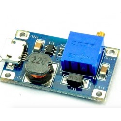 regolatore di tensione dc-dc MT3608 MICRO USB DC-DC Voltage Step Up Adjustable Boost Converter Module 2A