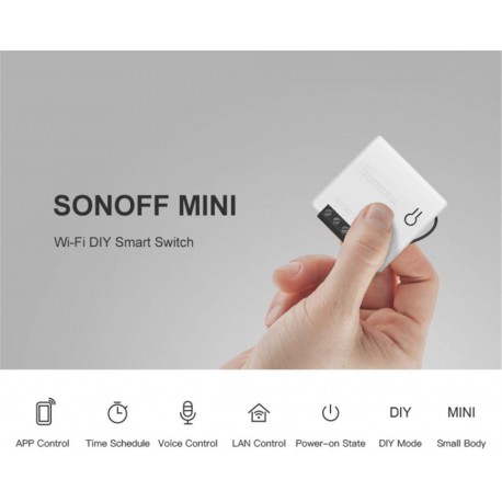 Smart WiFi Switch SONOFF Mini interruttore
