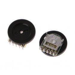 Potenziometro 10 K Ohm doppio quadrante Taper Volume Rad Duplex