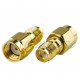 CONNETTORE PRESA SMA FEMMINA DA PANNELLO 13x13mm f dritto da saldare 4 fori