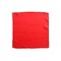 foulard rosso 45x45cm