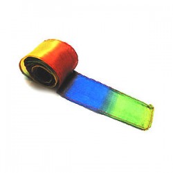 Silk streamer multicolore per falso pollice