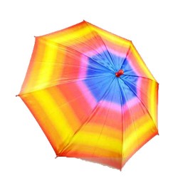 parasol ombrellino ad apparizione arcobaleno piccolo