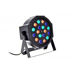 par led slim 18 led da 1w rgb