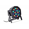 par led slim 18 led da 1w rgb