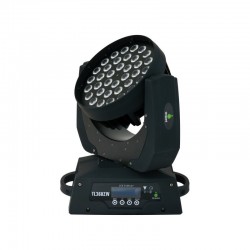 testa mobile 36x10w led CREE RGBW con zoom