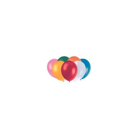 palloncini tondi 20cm colori assortiti 100pz